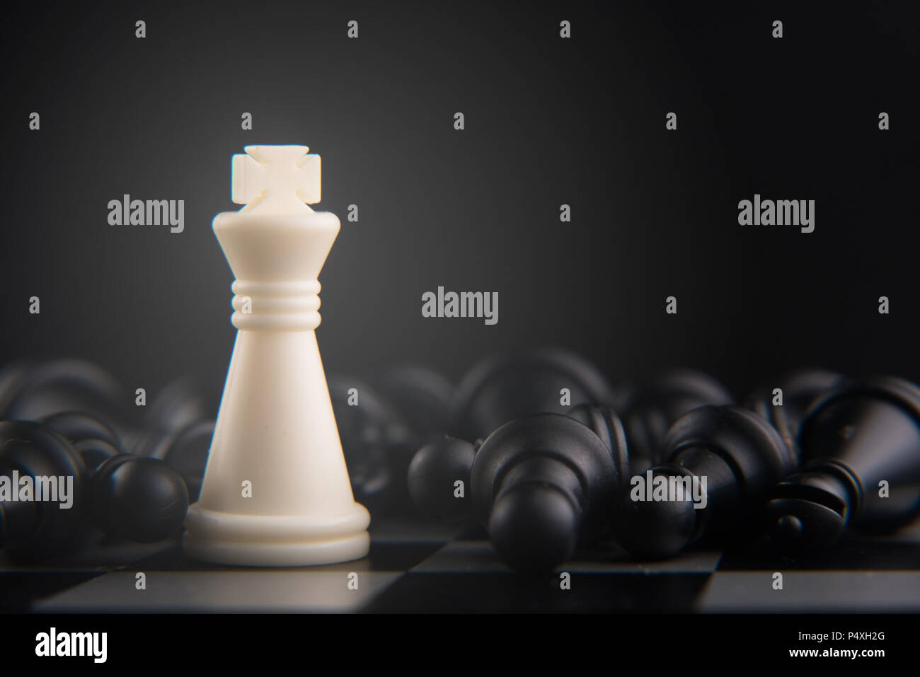 Chess King stock image. Image of business, action, board - 28490759