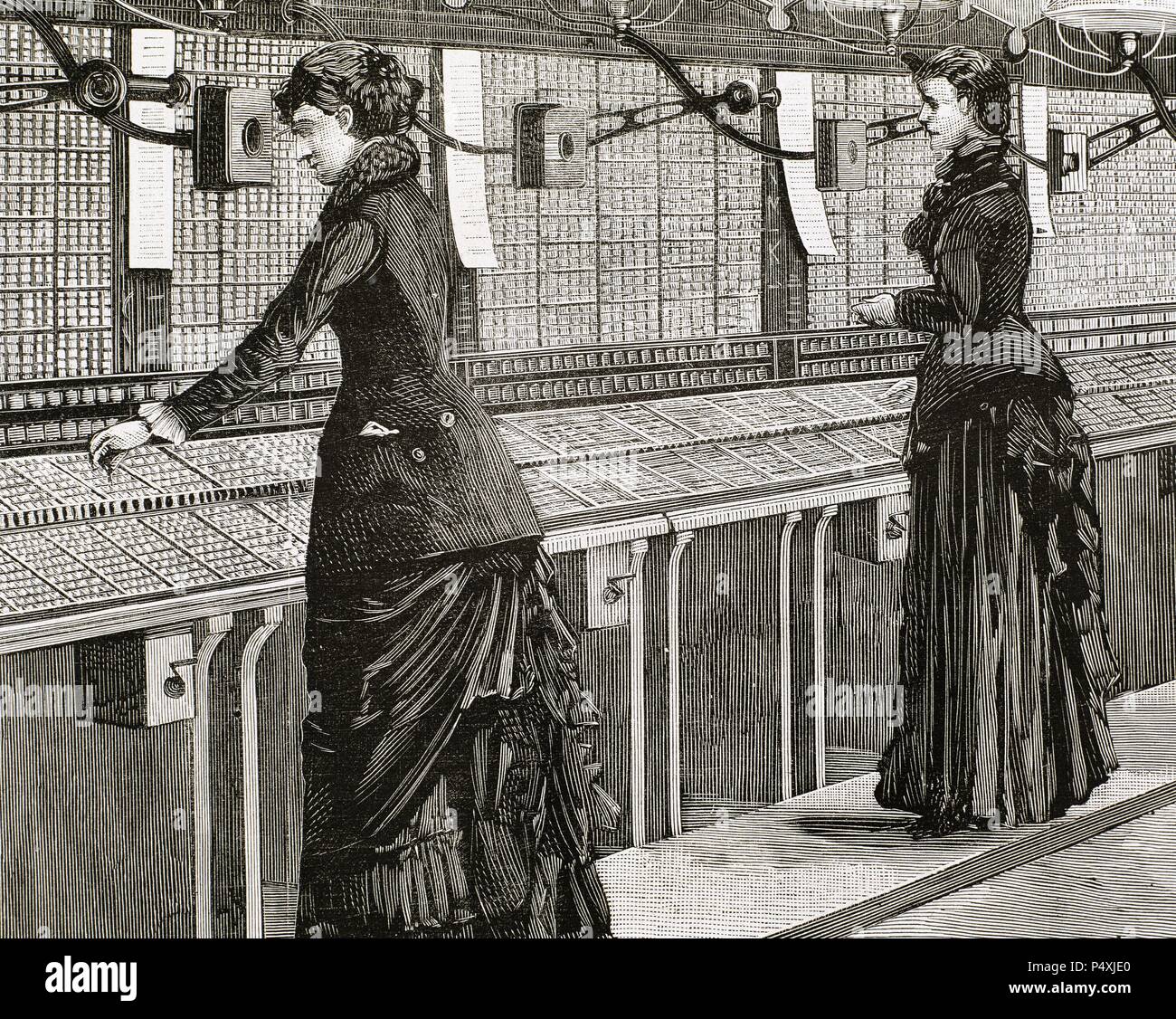 Telephone central office hires stock photography and images Alamy