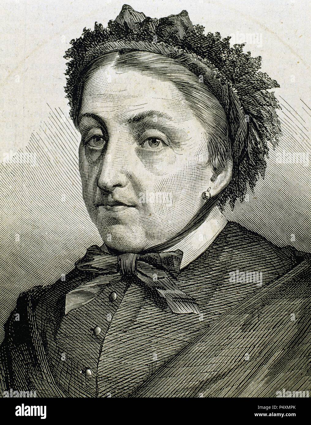 Fernan Caballero (1796 1877). Pseudonym adopted by the Spanish