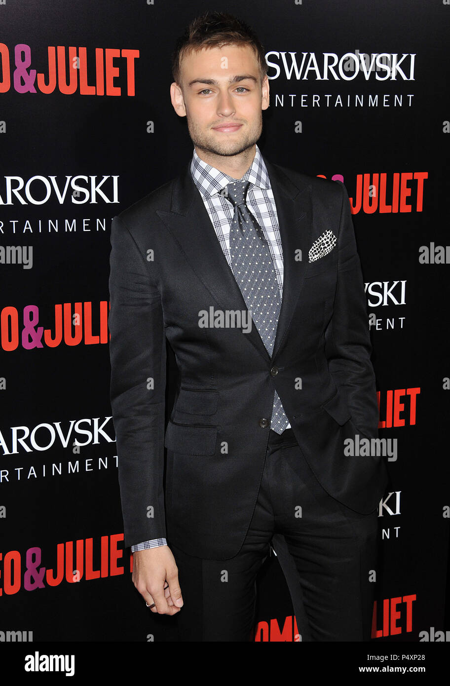 Douglas Booth  arriving at the Romeo & Juliet Premiere at the Arclight Theatre In Los Angeles.a  Douglas Booth 135 ------------- Red Carpet Event, Vertical, USA, Film Industry, Celebrities,  Photography, Bestof, Arts Culture and Entertainment, Topix Celebrities fashion /  Vertical, Best of, Event in Hollywood Life - California,  Red Carpet and backstage, USA, Film Industry, Celebrities,  movie celebrities, TV celebrities, Music celebrities, Photography, Bestof, Arts Culture and Entertainment,  Topix, Three Quarters, vertical, one person,, from the year , 2013, inquiry tsuni@Gamma-USA.com Stock Photo