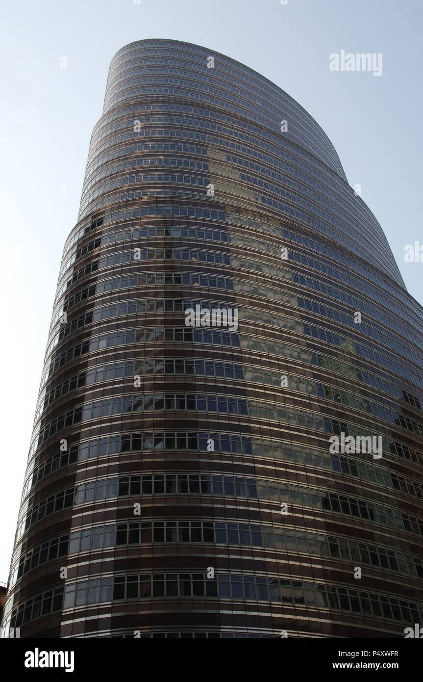 United States. New York City. Lipstick Building, 1986. Manhattan. By