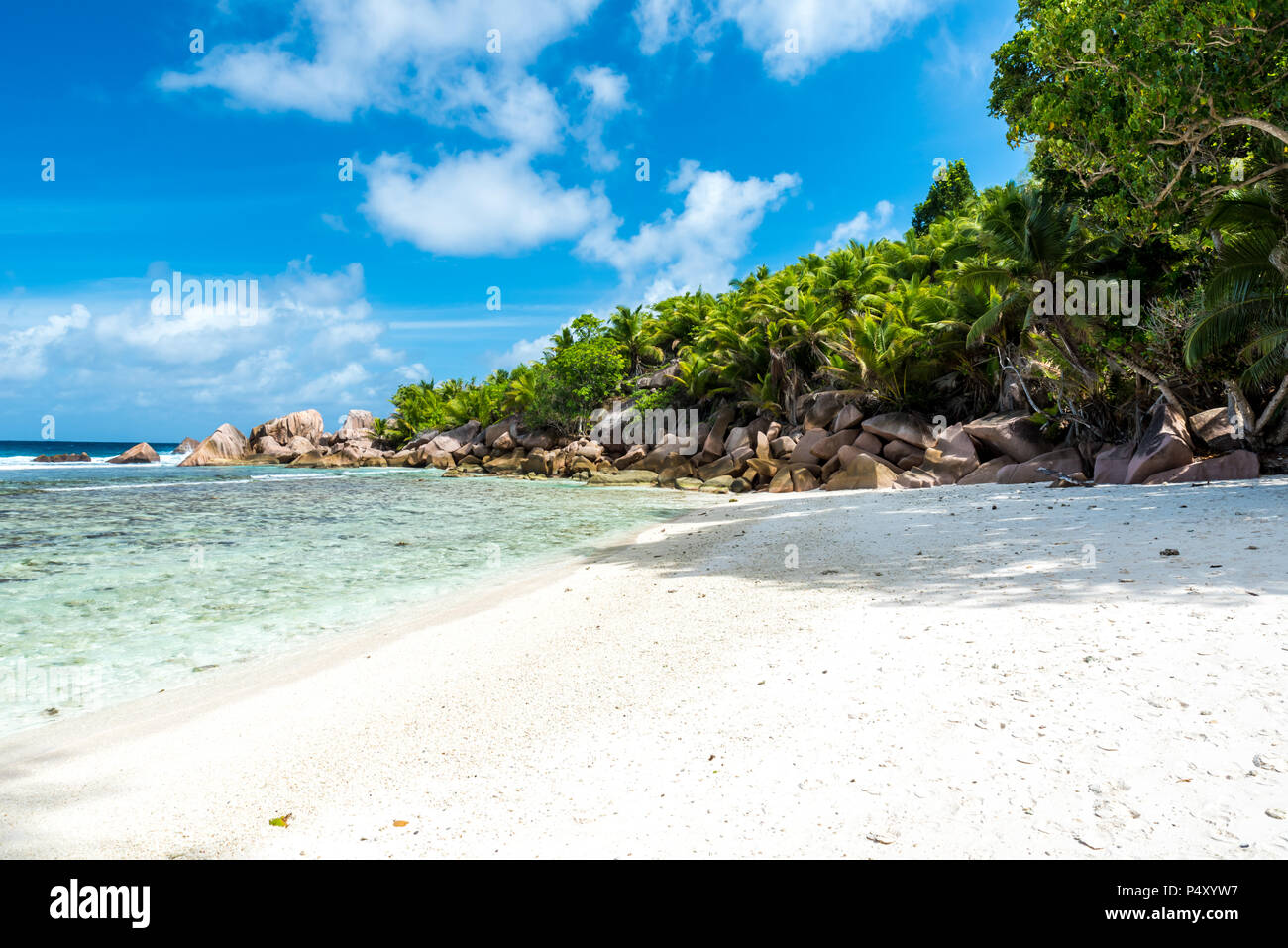Beautiful beach Anse Cocos La Digue, Seychelles Stock Photo Alamy — free download