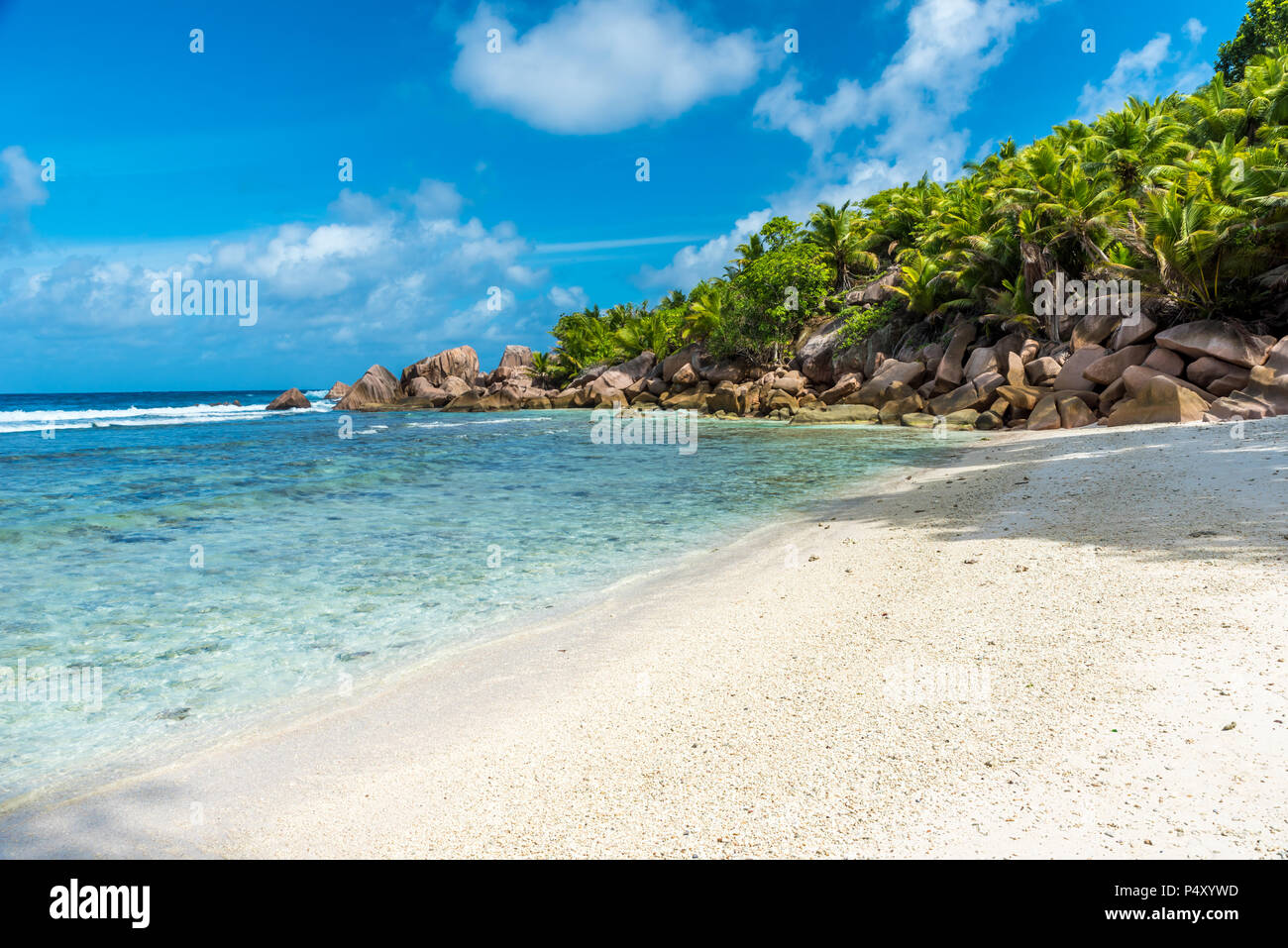 Beautiful beach Anse Cocos La Digue, Seychelles Stock Photo Alamy — free download