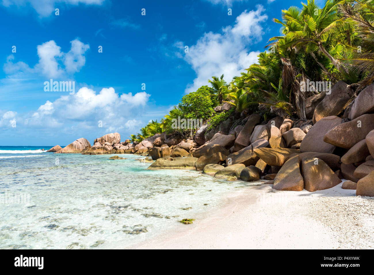 Beautiful beach Anse Cocos La Digue, Seychelles Stock Photo Alamy — free download