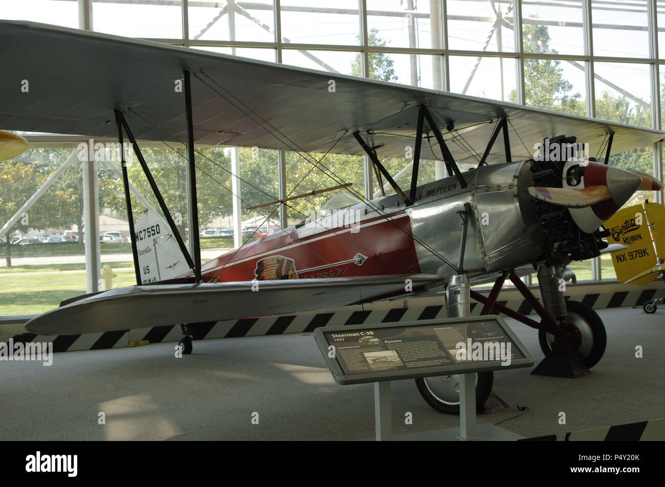 STEARMAN C-3B (1927). Museo del Vuelo. Seattle. Estado de Washington. Estados Unidos. Stock Photo