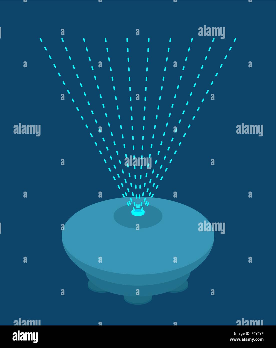 Hologram projector template. Rays of light. Vector illustration Stock ...