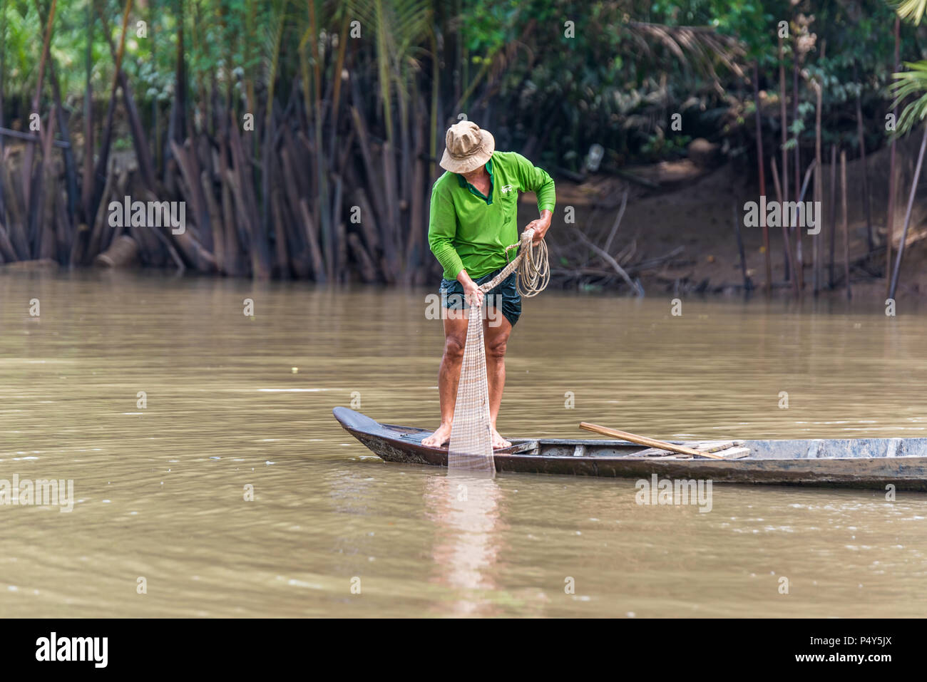Mekong Delta in Vietnam Stock Photo - Alamy