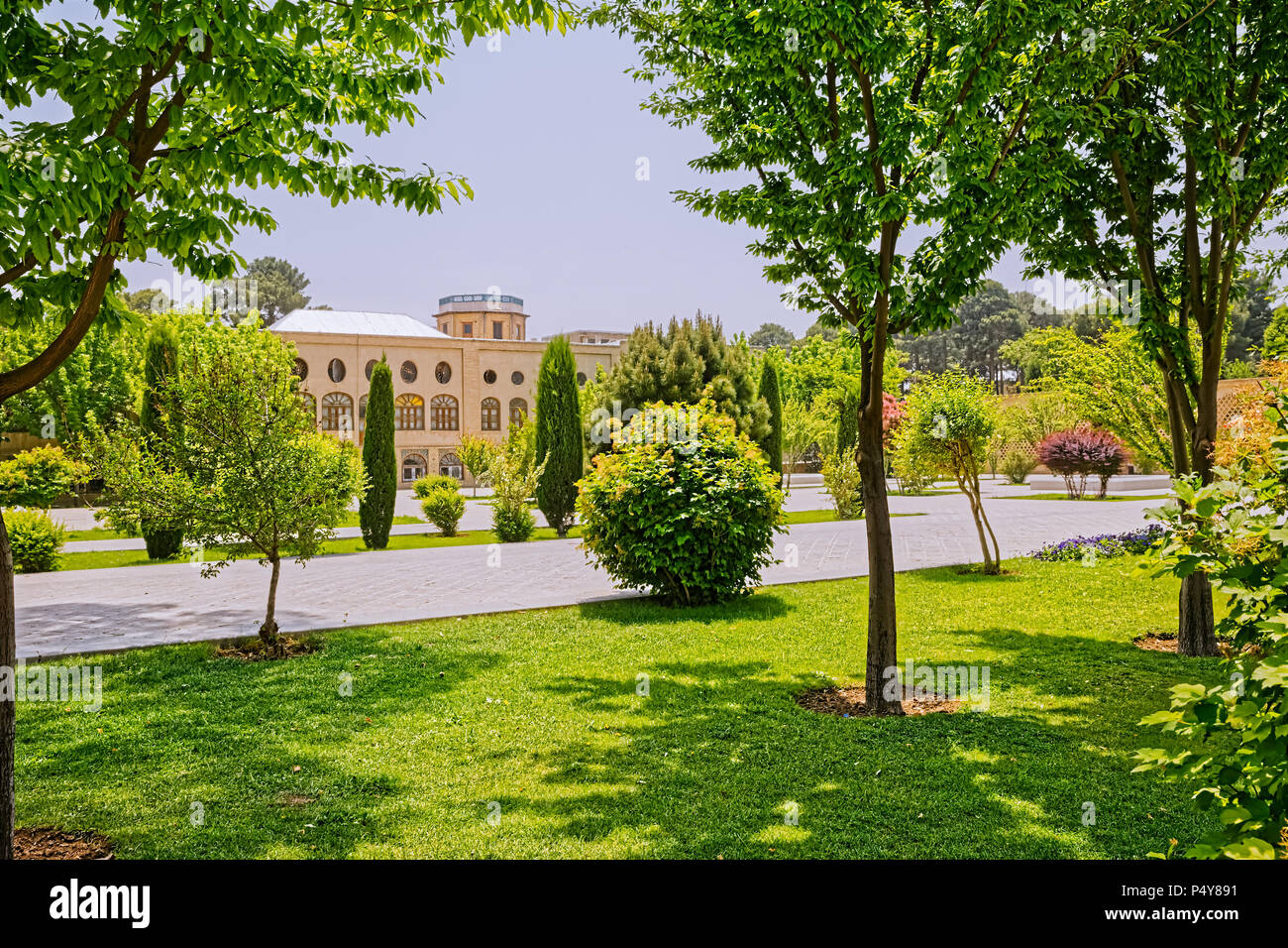 Isfahan green oasis Stock Photo