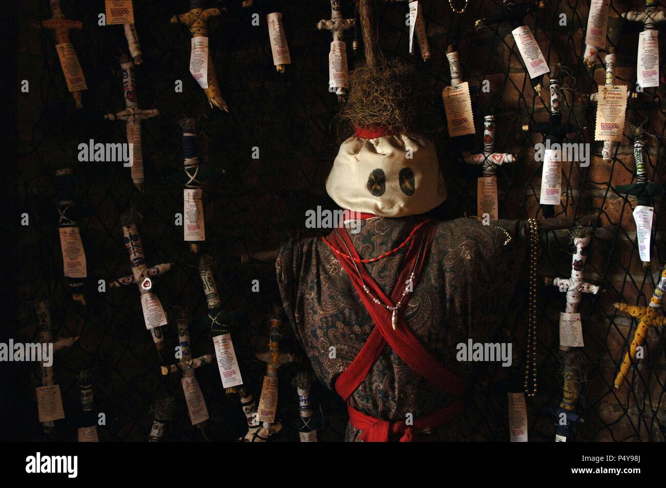 The New Orleans Historic Voodoo Museum. Voodoo objects. New Orleans. USA. Stock Photo