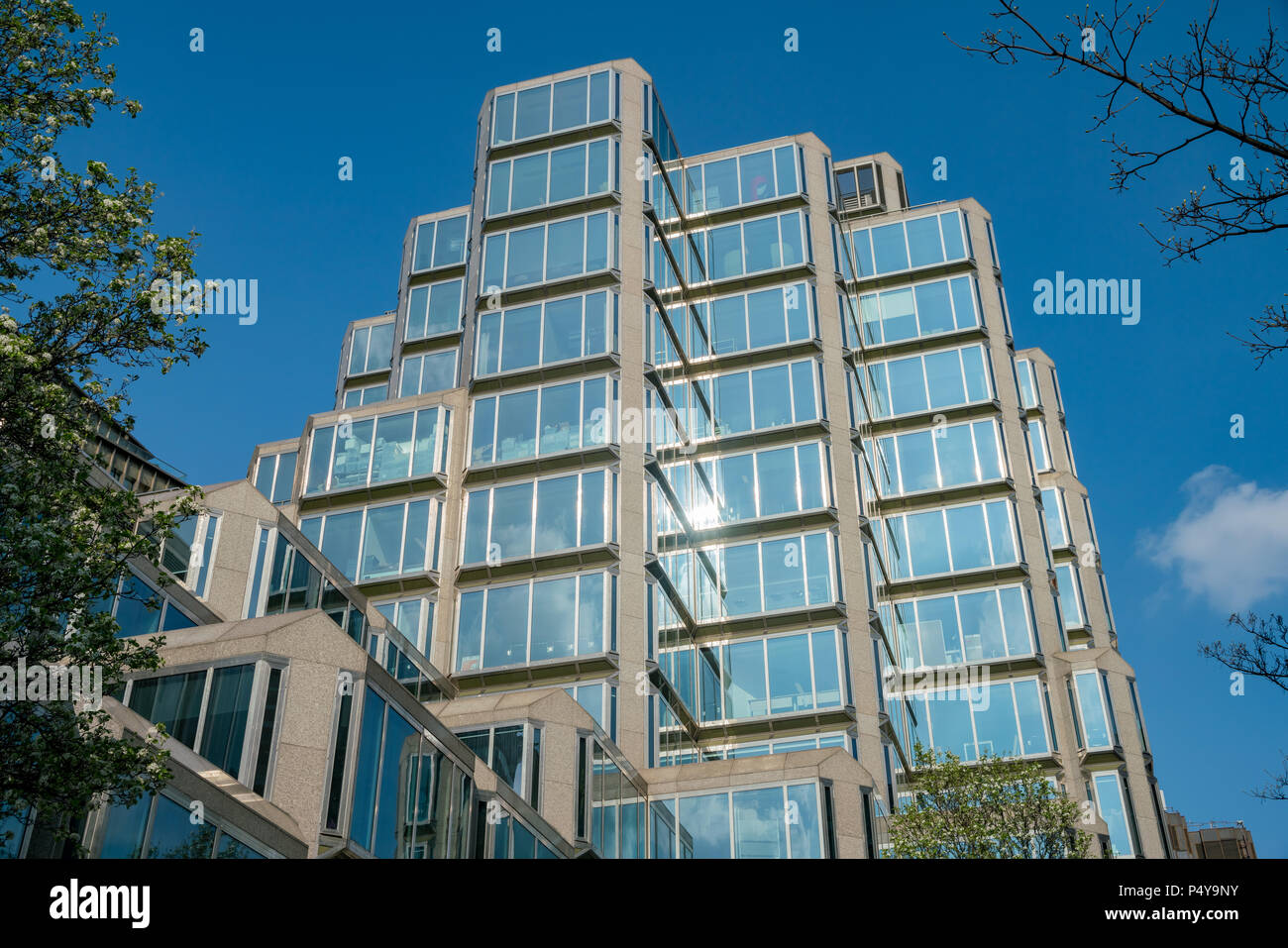 Exterior view of the John Lewis Head Office at London, United Kingdom