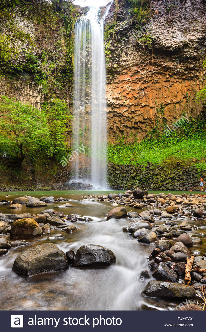 Area Recreativa El Salto De Las Palmas High Resolution Stock