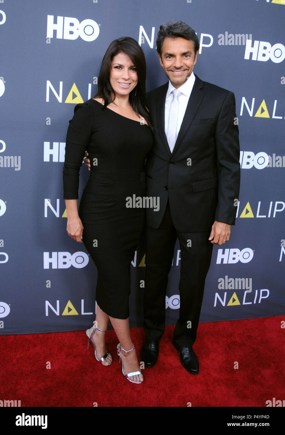 LOS ANGELES, CA - JULY 23: (L-R) Actress Alessandra Rosaldo and husband