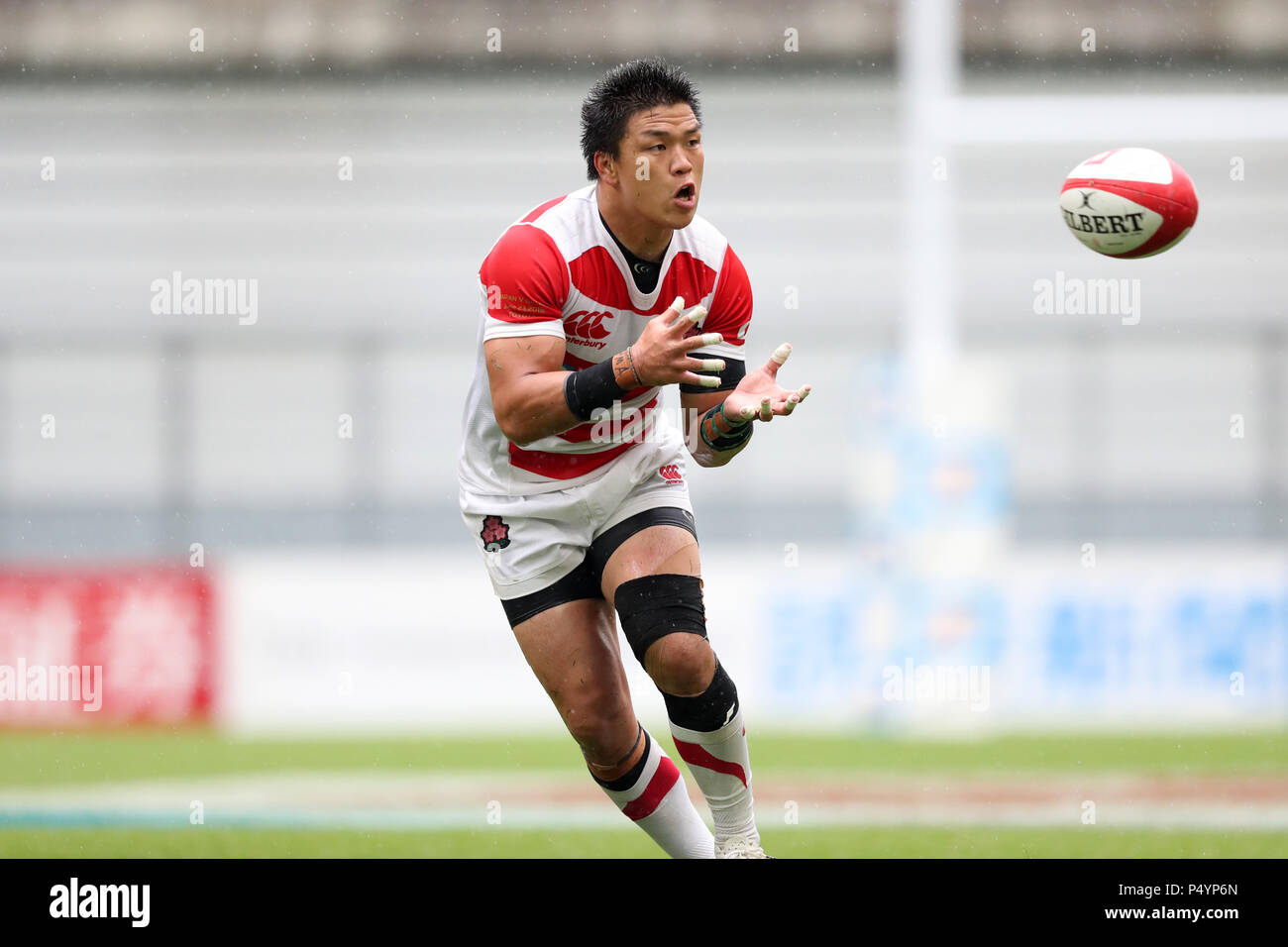 Aichi, Japan. 23rd June, 2018. Harumichi Tatekawa (JPN) Rugby Rugby