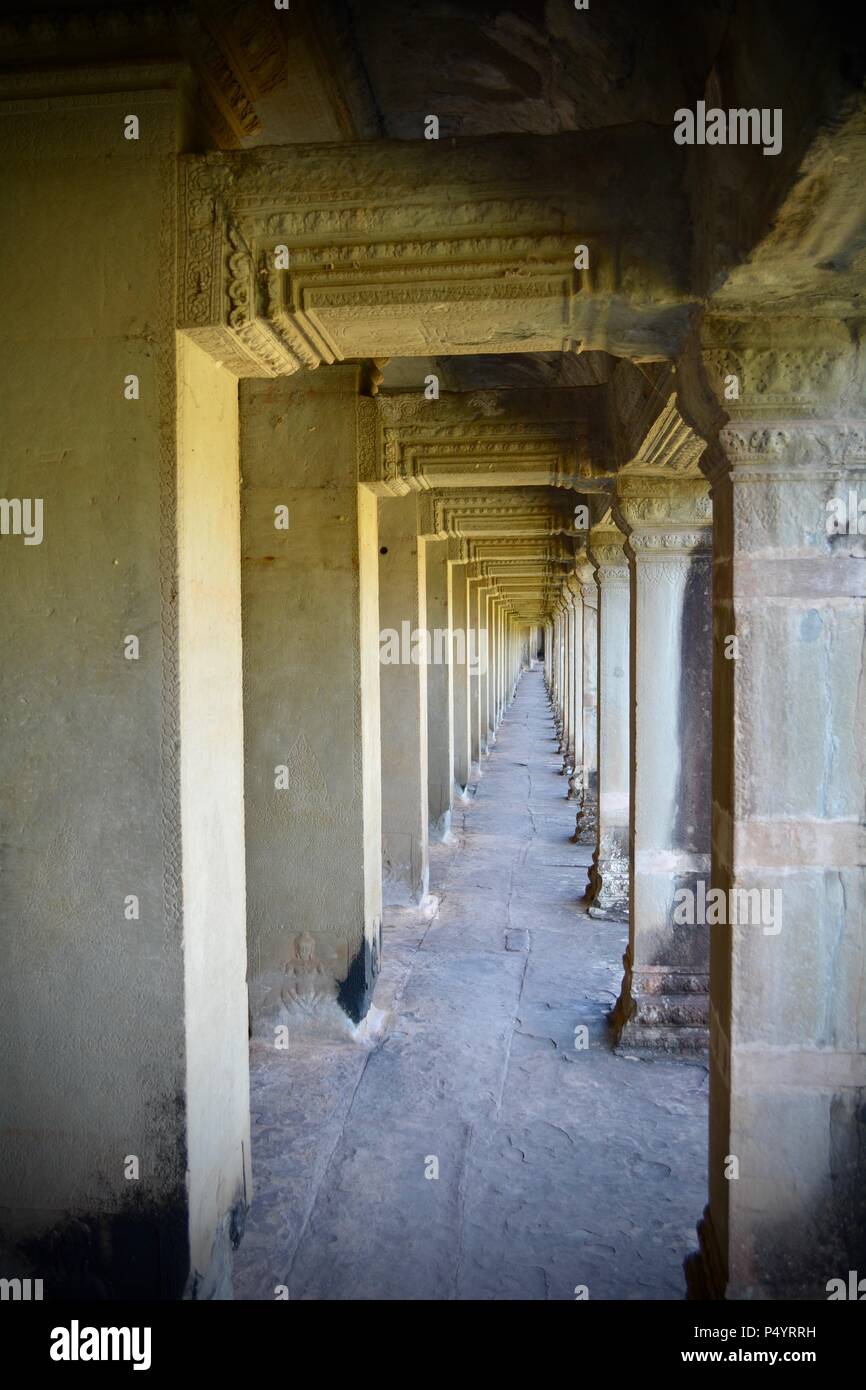 Angkor wat, cambodia Stock Photo