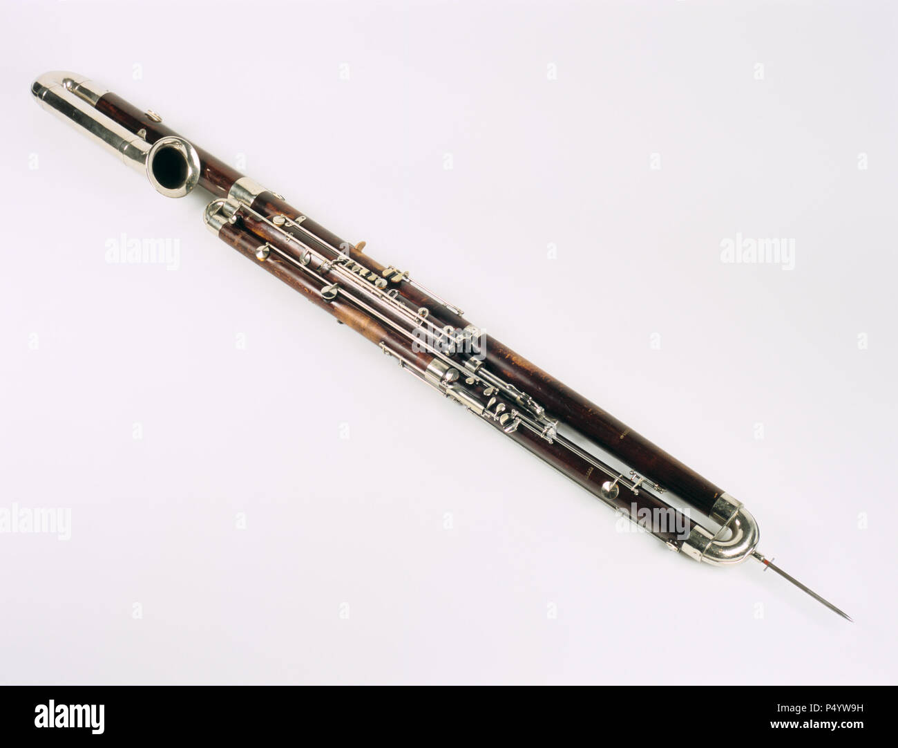 Contra bassoon made by Heckel Stock Photo