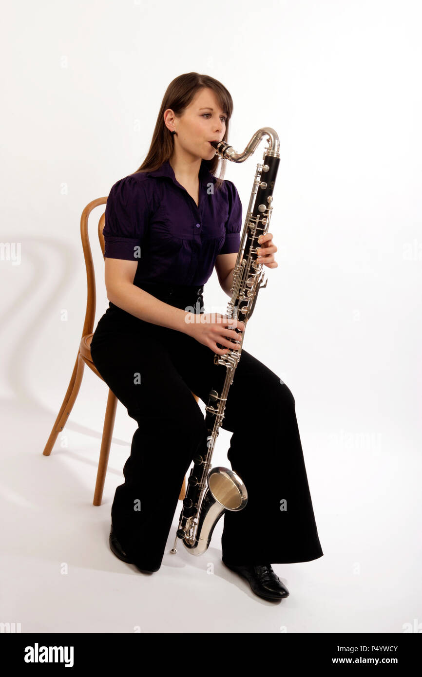 Bass Clarinet player - Alamy