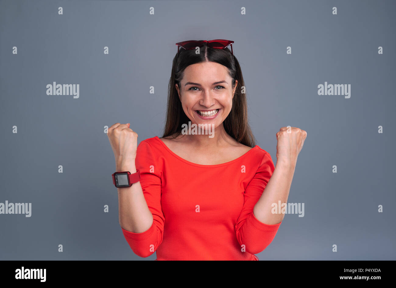 Fist pump hi-res stock photography and images - Alamy