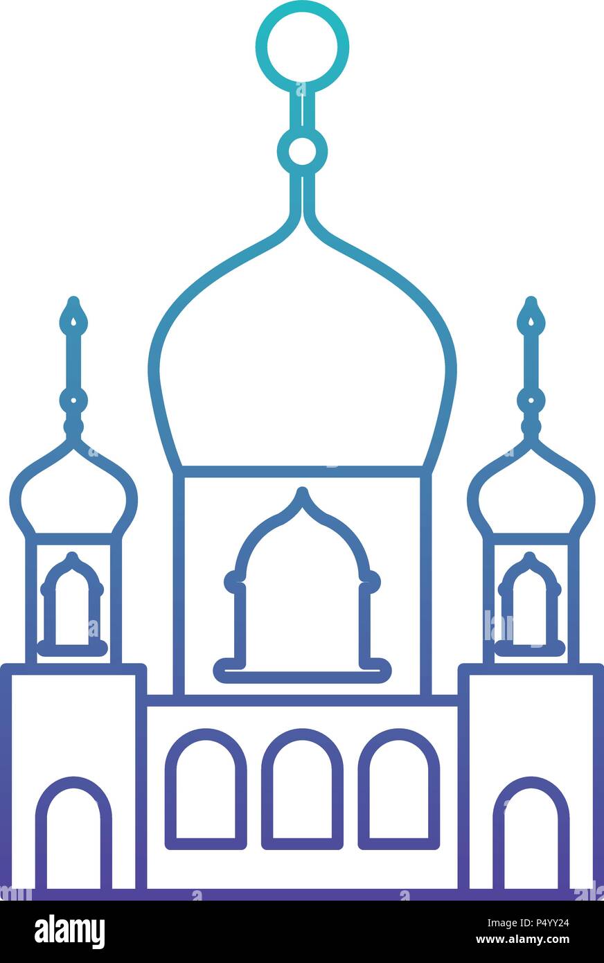 arabic castle building facade Stock Vector Image & Art - Alamy