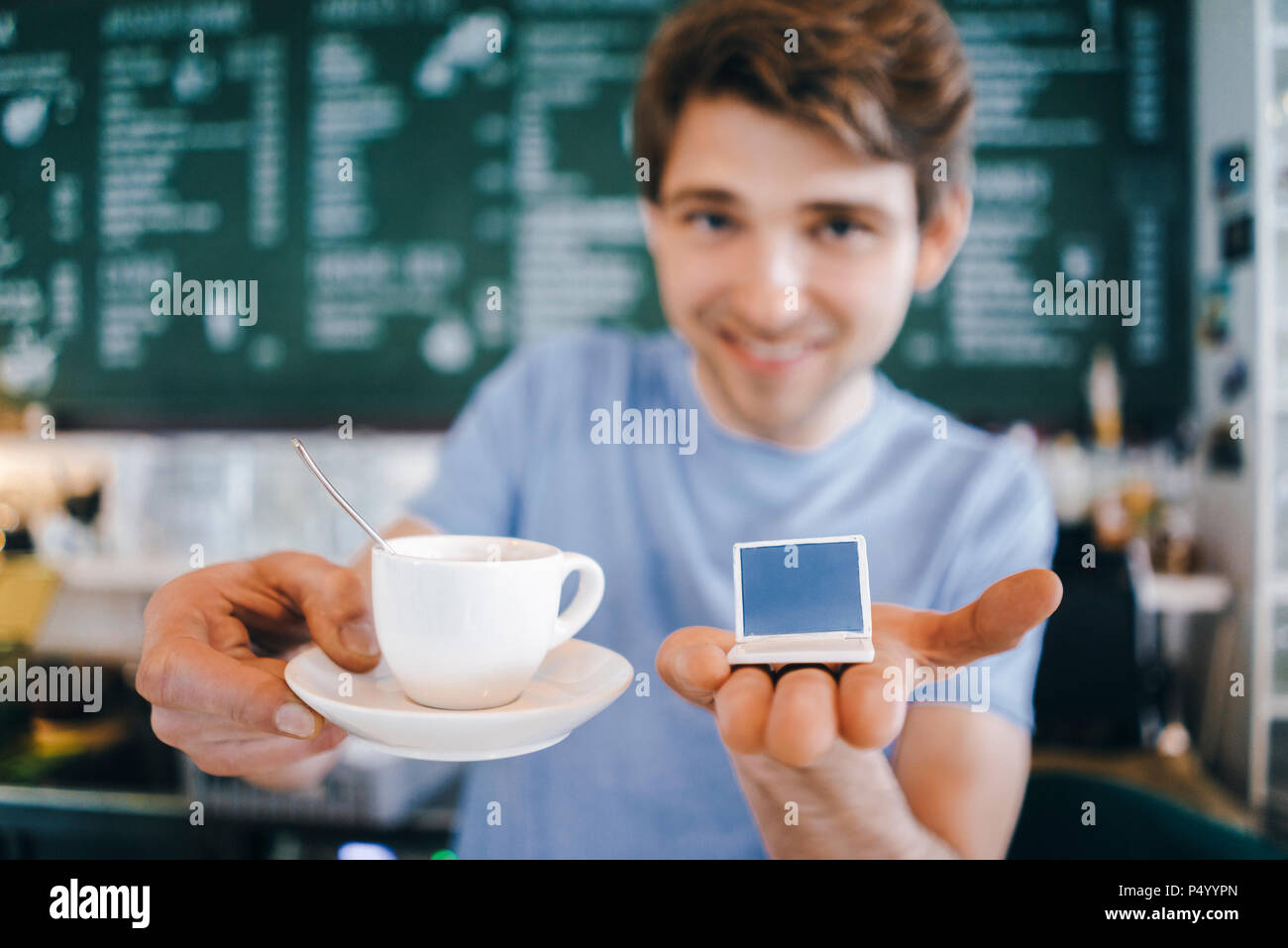 Offering cup of coffee hires stock photography and images Alamy