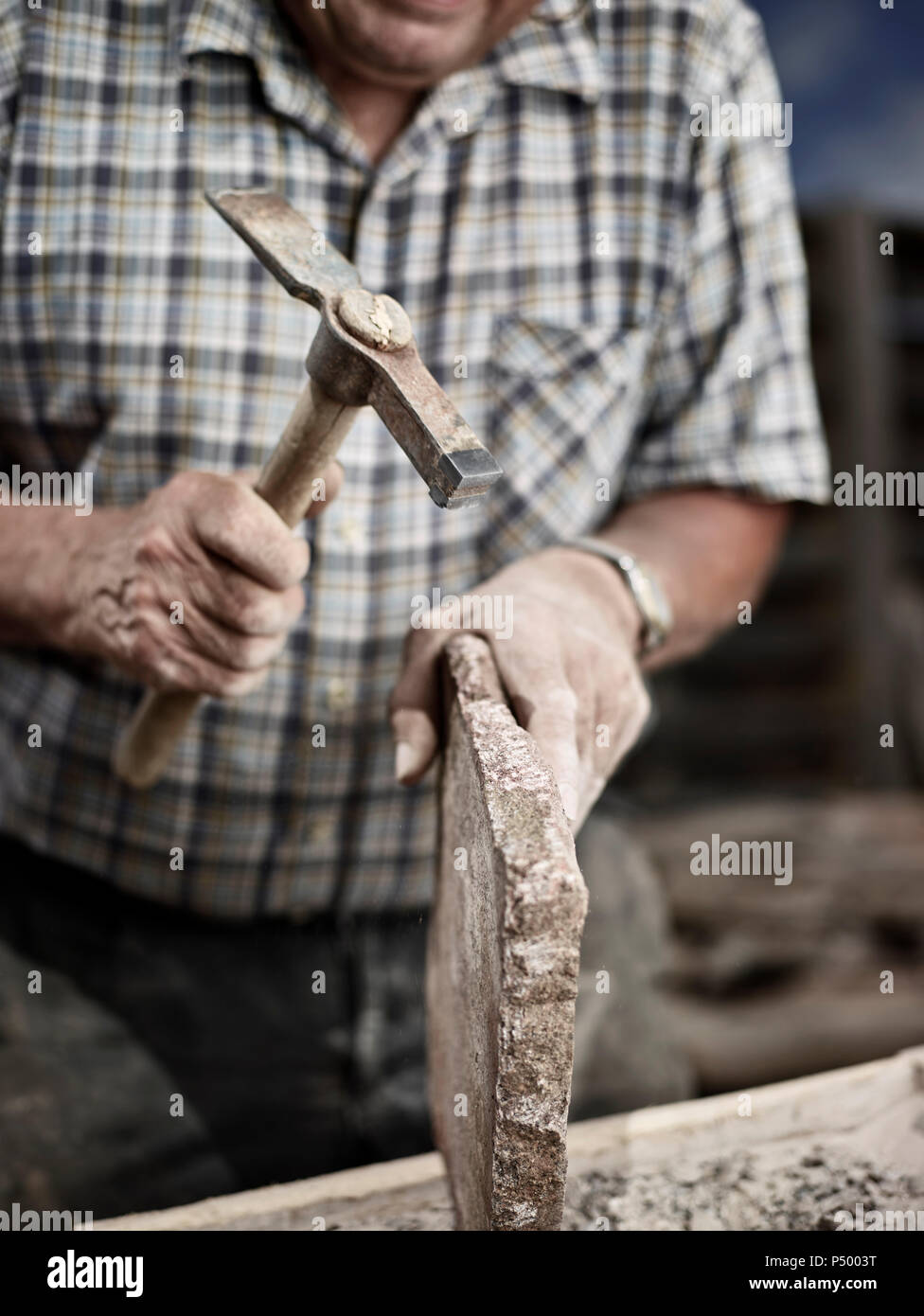 Stone hammer hires stock photography and images Alamy