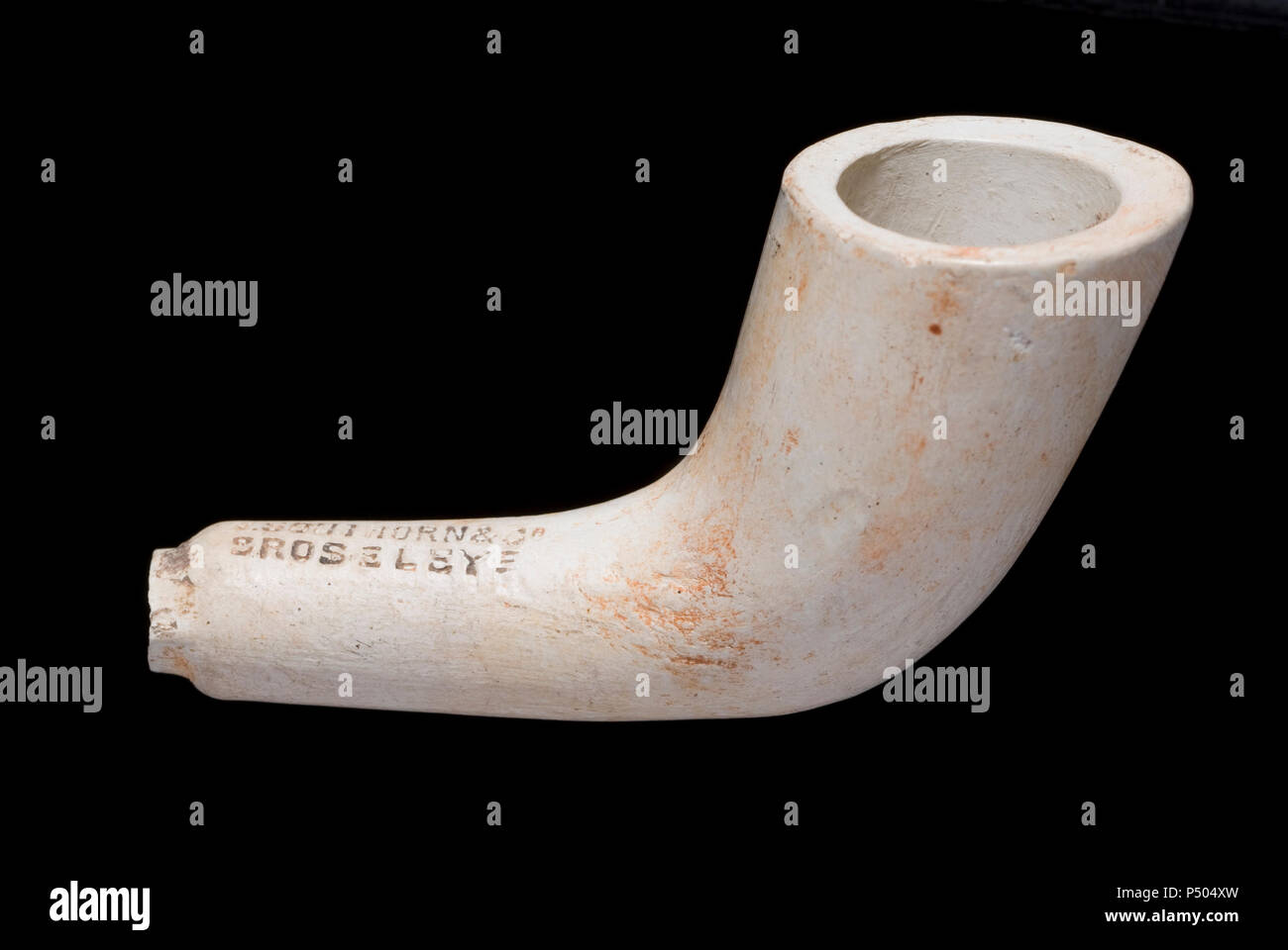 Clay Pipe Stock Photo