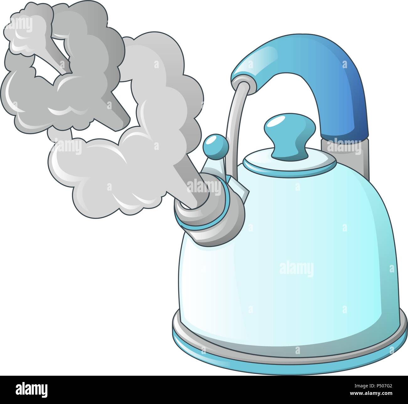 Boil kettle icon, cartoon style Stock Vector Image & Art - Alamy