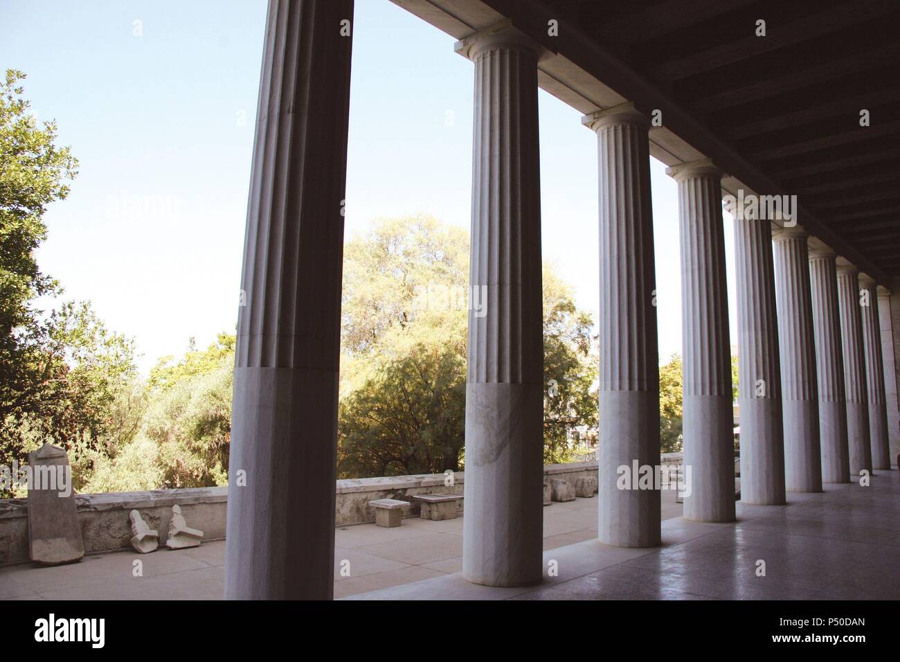 Stoa poikile hires stock photography and images Alamy