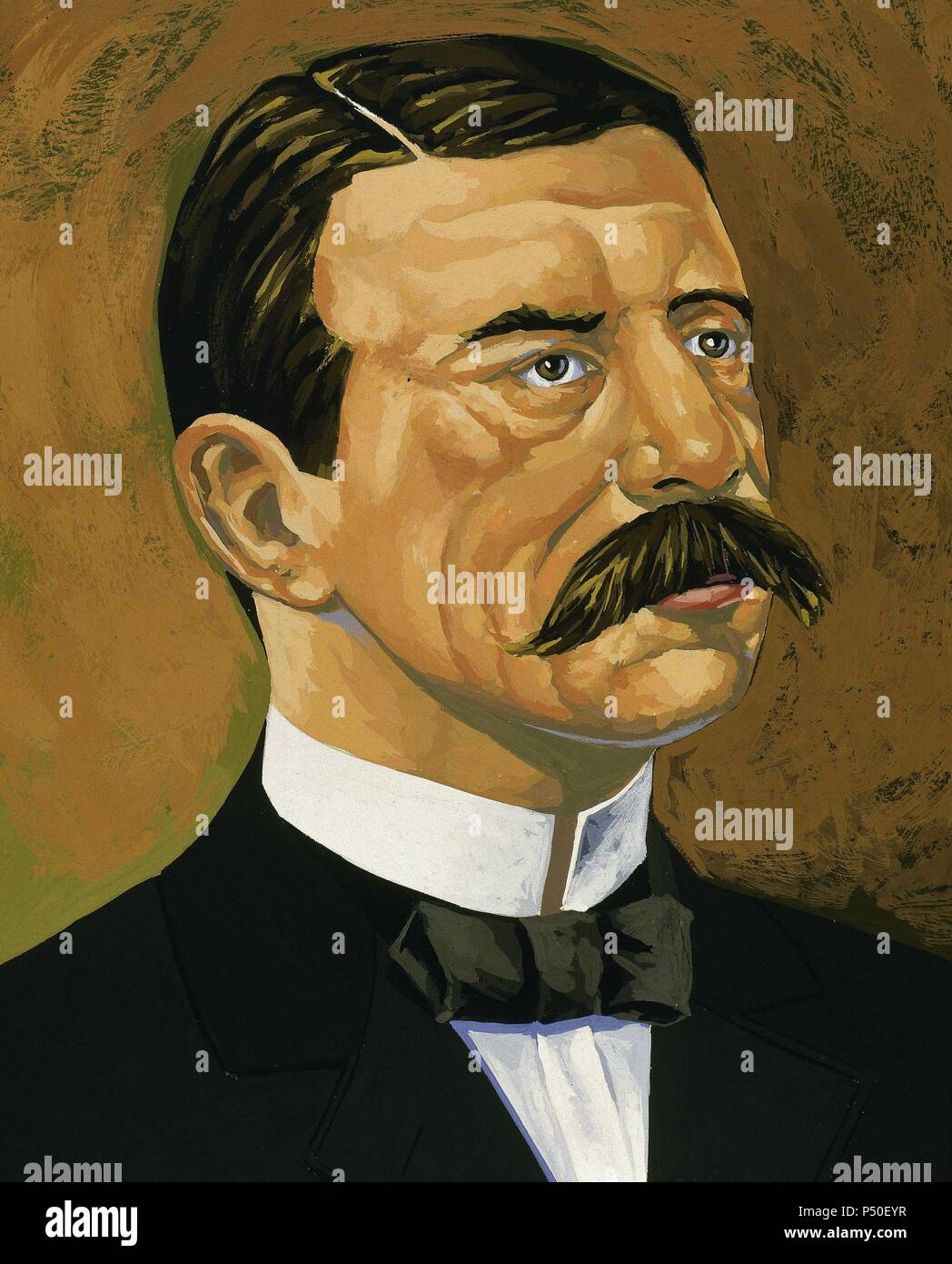 Andree, Salomon August (1854-1897). Swedish explorer Stock Photo - Alamy