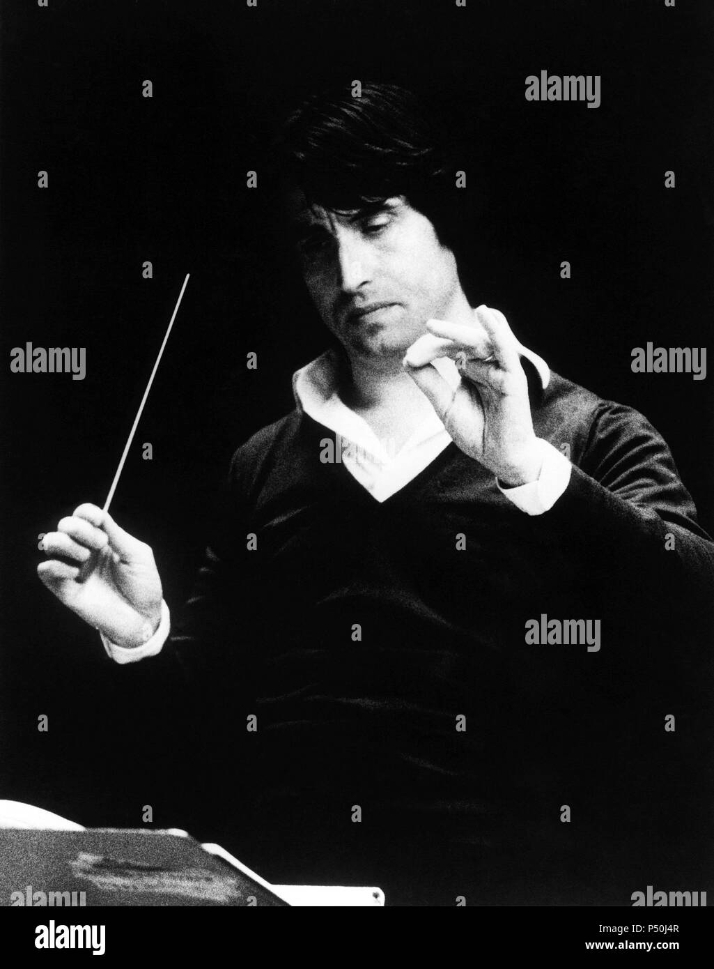 Riccardo Muti Stock Photo Alamy