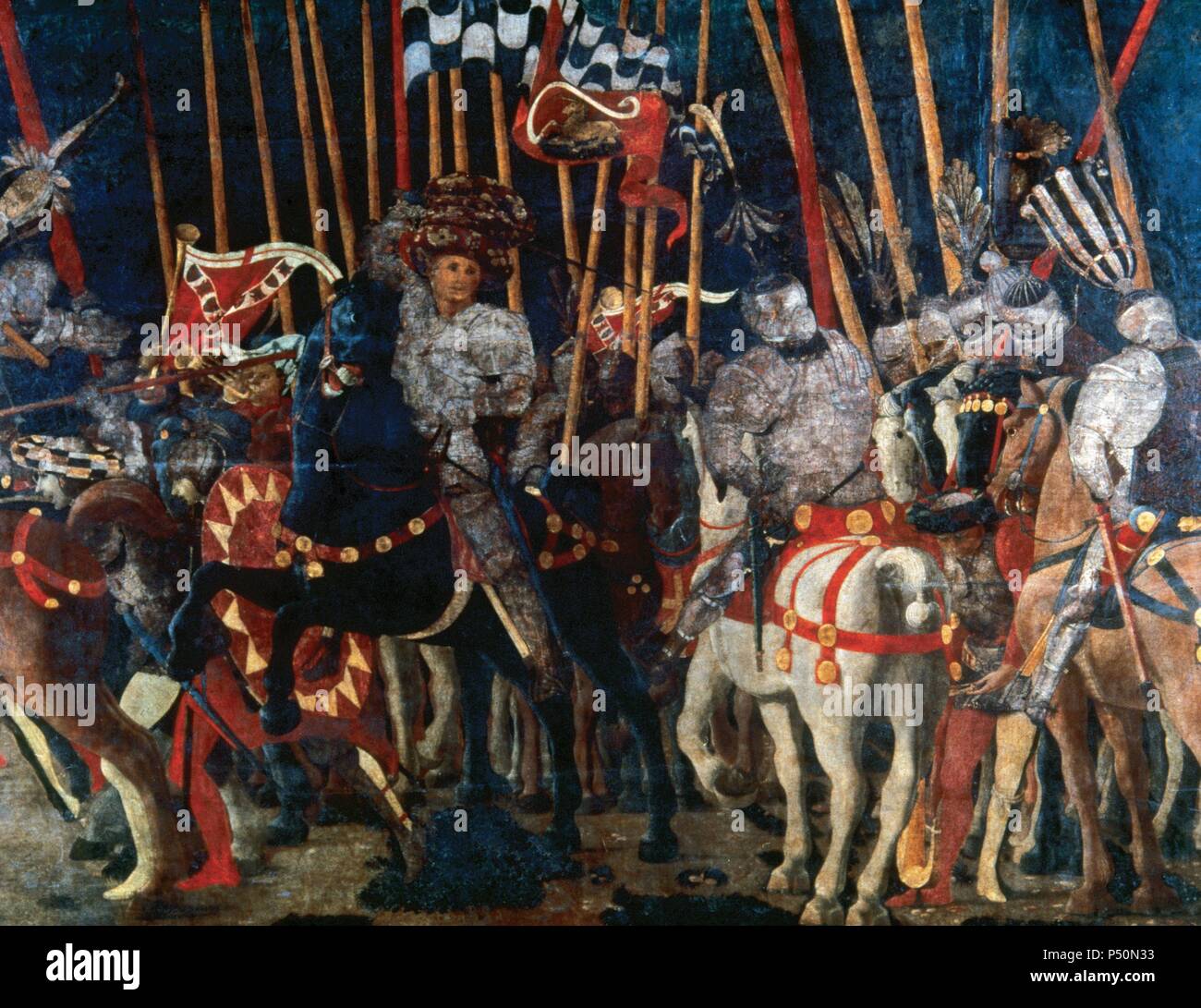 Paolo Uccello 1397 1475 The Battle Of San Romano Counterattack Of Paolo Uccello 1397 1475 The Battle Of San Romano Counterattack Of