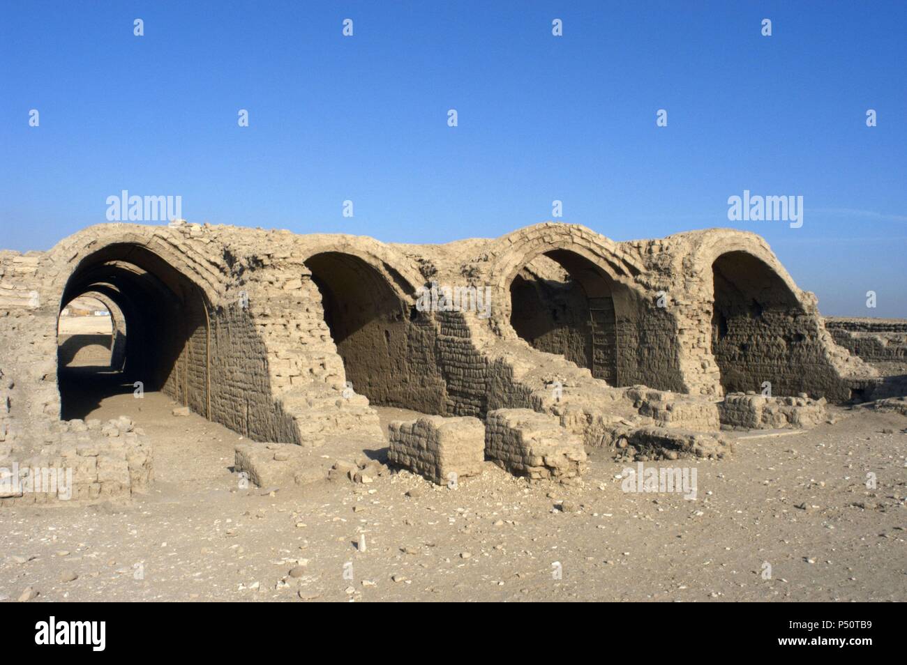 Ramesseum Temple Area Designed To Barns Or Warehouses Nineteenth