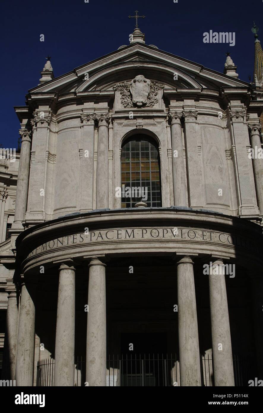 Italy Rome Church Of Our Lady Of Peace Baroque Facade By Pietro Da Italy Rome Church Of Our Lady Of Peace Baroque Facade By Pietro Da