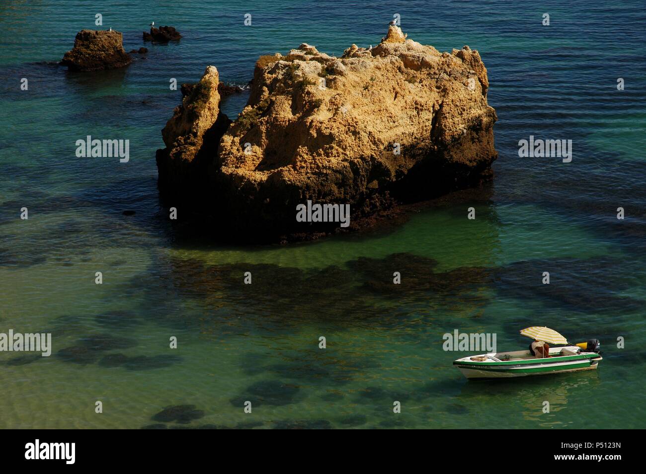 Portugal. Lagos. Dona Ana beach (Praia da Dona Ana). Algarve. Stock Photo