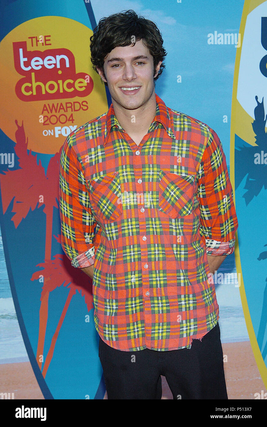Adam Brody arriving at The Teen Choice Awards 2004 at the Universal