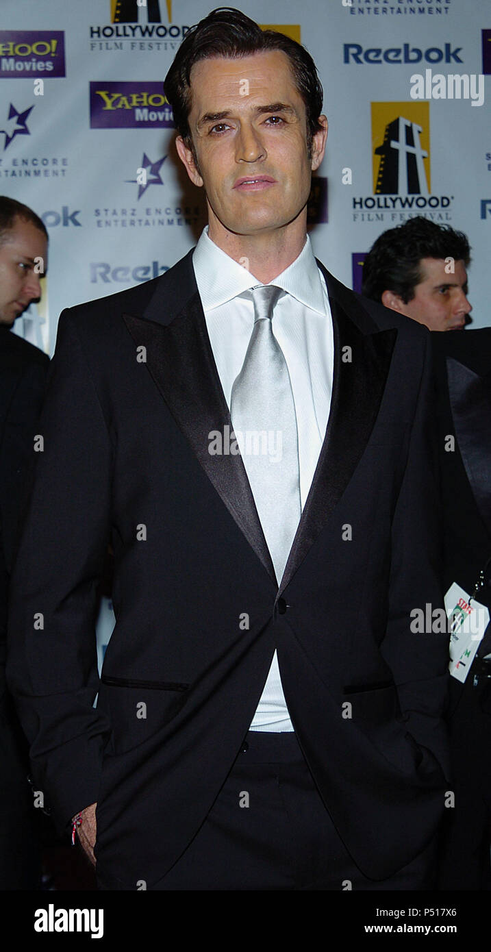 Ruppert Everett arriving at the 8th Annual Hollywood Film Festival ...
