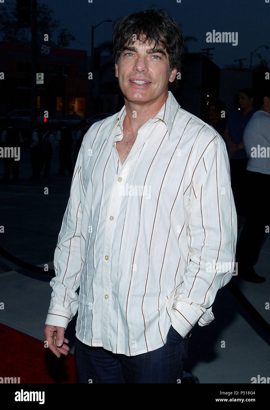 Peter Gallagher (OC) arriving at the ' 2003 Fox Summer tca Party ' at the Pacific Design Center in Los Angeles. july 18, 2003.GallagherPeter OC323 Red Carpet Event, Vertical, USA, Film Industry, Celebrities,  Photography, Bestof, Arts Culture and Entertainment, Topix Celebrities fashion /  Vertical, Best of, Event in Hollywood Life - California,  Red Carpet and backstage, USA, Film Industry, Celebrities,  movie celebrities, TV celebrities, Music celebrities, Photography, Bestof, Arts Culture and Entertainment,  Topix, vertical, one person,, from the years , 2003 to 2005, inquiry tsuni@Gamma-US Stock Photo