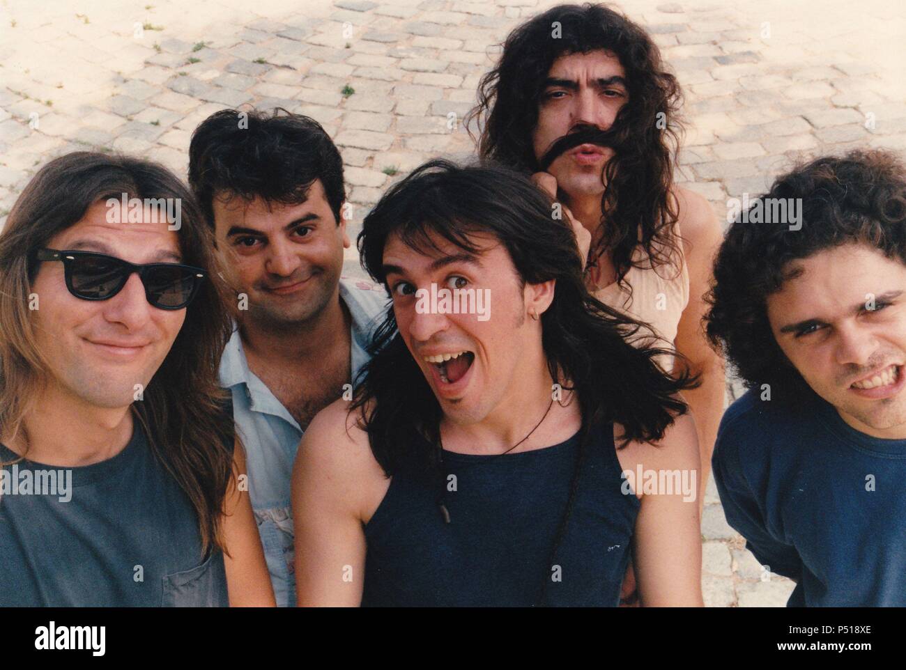 grupo-de-rock-catalan-sopa-de-cabra-stock-photo-alamy
