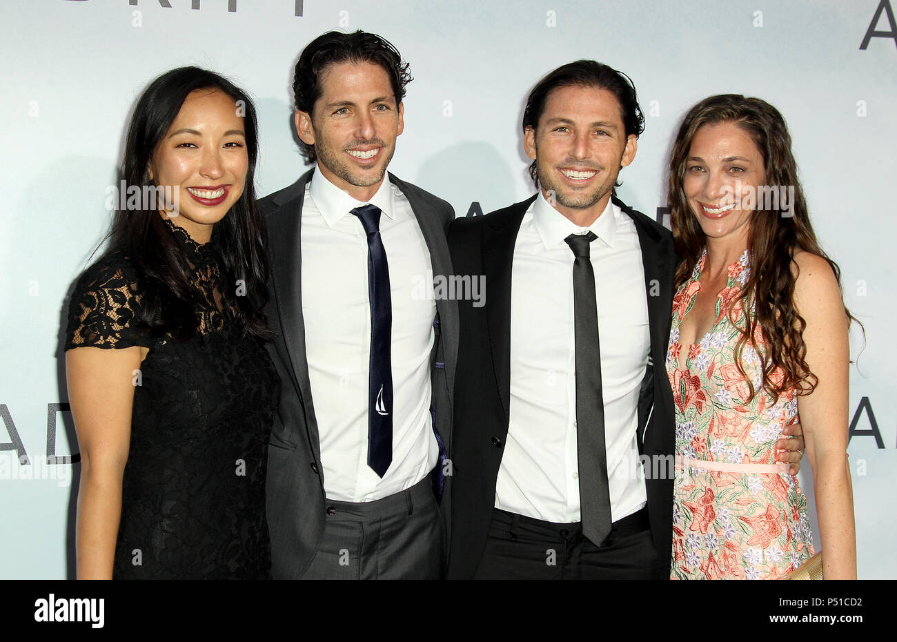 “Adrift” Los Angeles Premiere held the Regal L.A. Life Theatre in Los Angeles, California.  Featuring: Tina Kandell, Aaron Kandell, Jordan Kandell, Rebecca Kandell Where: Los Angeles, California, United States When: 24 May 2018 Credit: Adriana M. Barraza/WENN.com Stock Photo