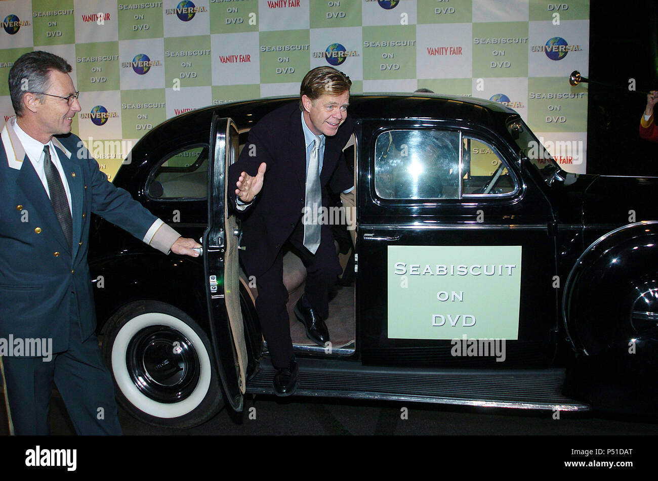 William H Macy at the party to celebrate the release of ' Seabiscuit ' on DVD at the Beverly Hills Hotel in Los angeles. December 15, 2003.MacyWilliamH25 Red Carpet Event, Vertical, USA, Film Industry, Celebrities,  Photography, Bestof, Arts Culture and Entertainment, Topix Celebrities fashion /  Vertical, Best of, Event in Hollywood Life - California,  Red Carpet and backstage, USA, Film Industry, Celebrities,  movie celebrities, TV celebrities, Music celebrities, Photography, Bestof, Arts Culture and Entertainment,  Topix, vertical, one person,, from the years , 2003 to 2005, inquiry tsuni@G Stock Photo