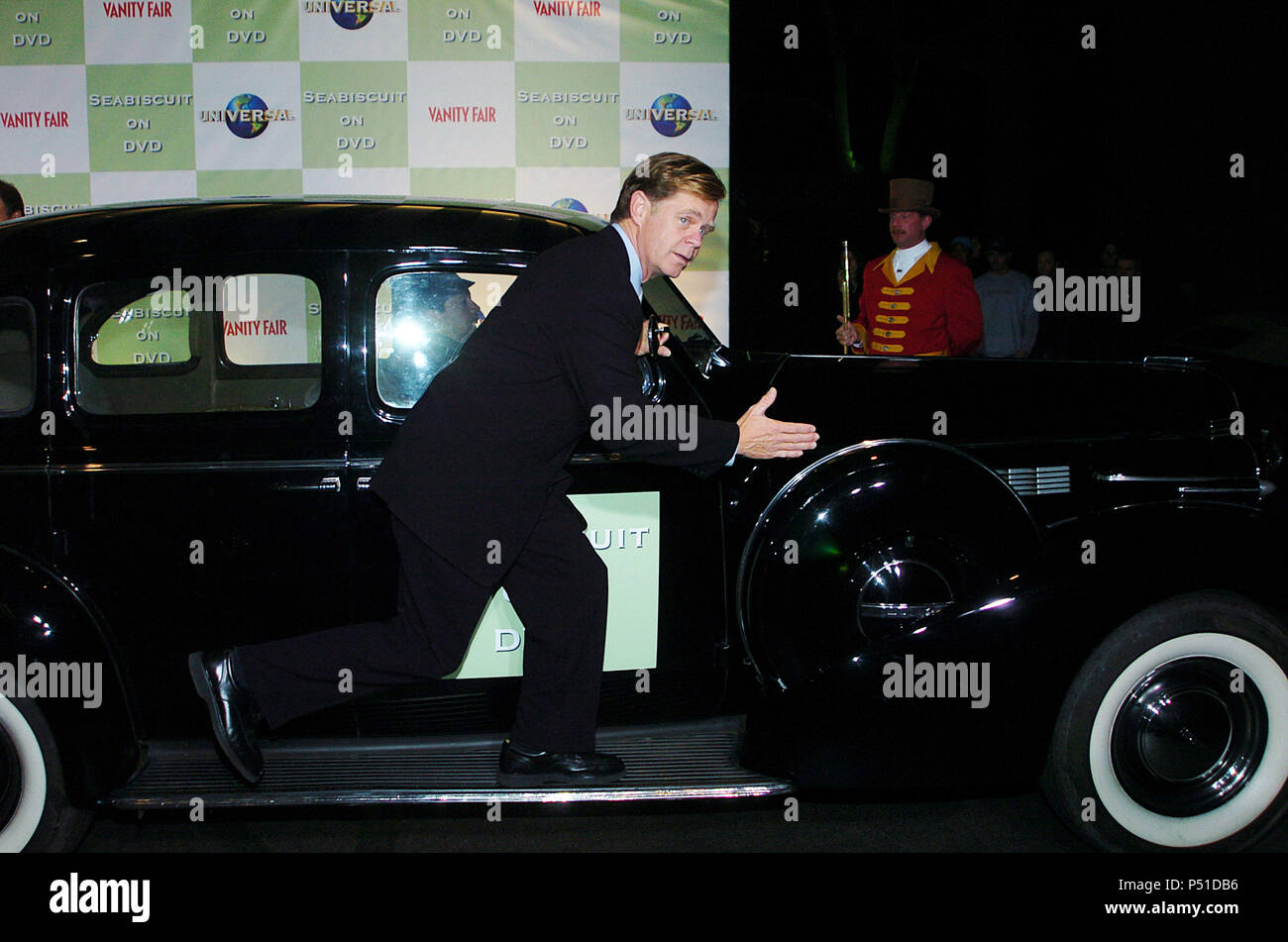 William H Macy at the party to celebrate the release of ' Seabiscuit ' on DVD at the Beverly Hills Hotel in Los angeles. December 15, 2003.MacyWilliamH27 Red Carpet Event, Vertical, USA, Film Industry, Celebrities,  Photography, Bestof, Arts Culture and Entertainment, Topix Celebrities fashion /  Vertical, Best of, Event in Hollywood Life - California,  Red Carpet and backstage, USA, Film Industry, Celebrities,  movie celebrities, TV celebrities, Music celebrities, Photography, Bestof, Arts Culture and Entertainment,  Topix, vertical, one person,, from the years , 2003 to 2005, inquiry tsuni@G Stock Photo