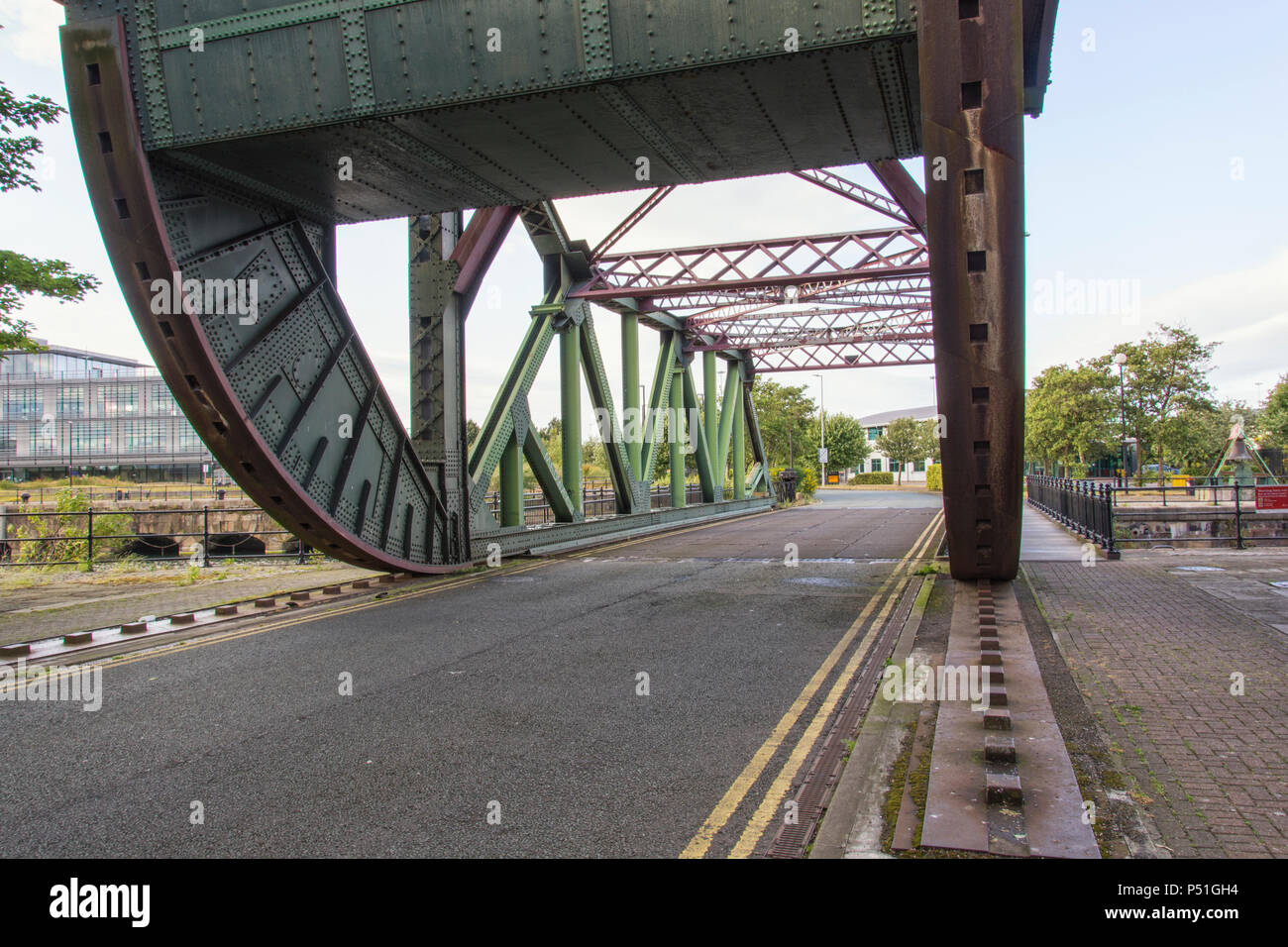 Four Bridges Birkenhead Wirral Stock Photo