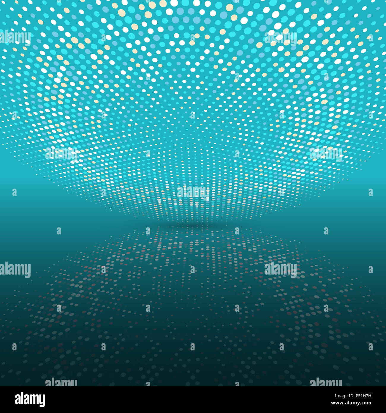 Abstract background with halftone dots design Stock Photo - Alamy