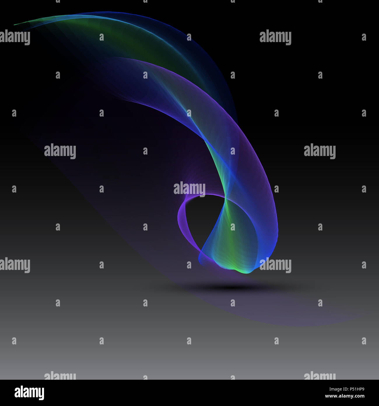 Abstract background with flowing waves Stock Photo - Alamy