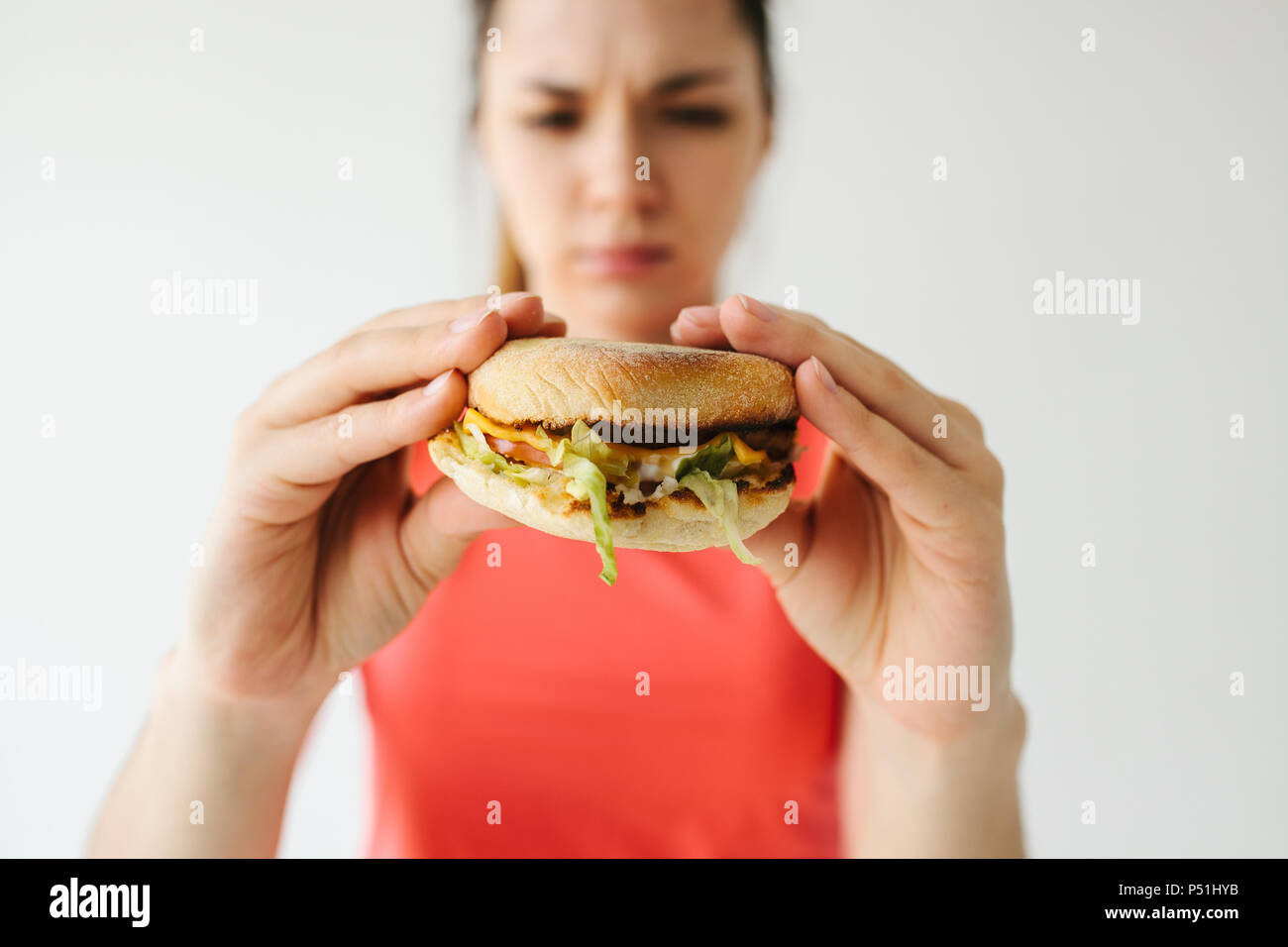 Refusal of meat hi-res stock photography and images - Alamy