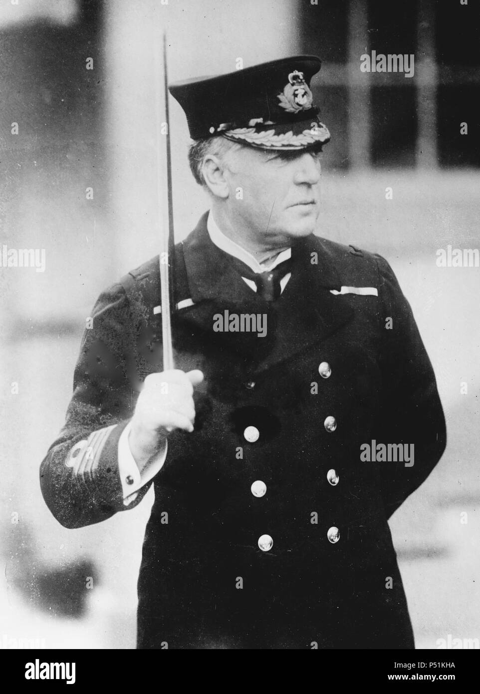 Charles William de la Poer Beresford, 1st Baron Beresford,  (10 February 1846 – 6 September 1919), styled Lord Charles Beresford between 1859 and 1916, was a British admiral and Member of Parliament. Stock Photo
