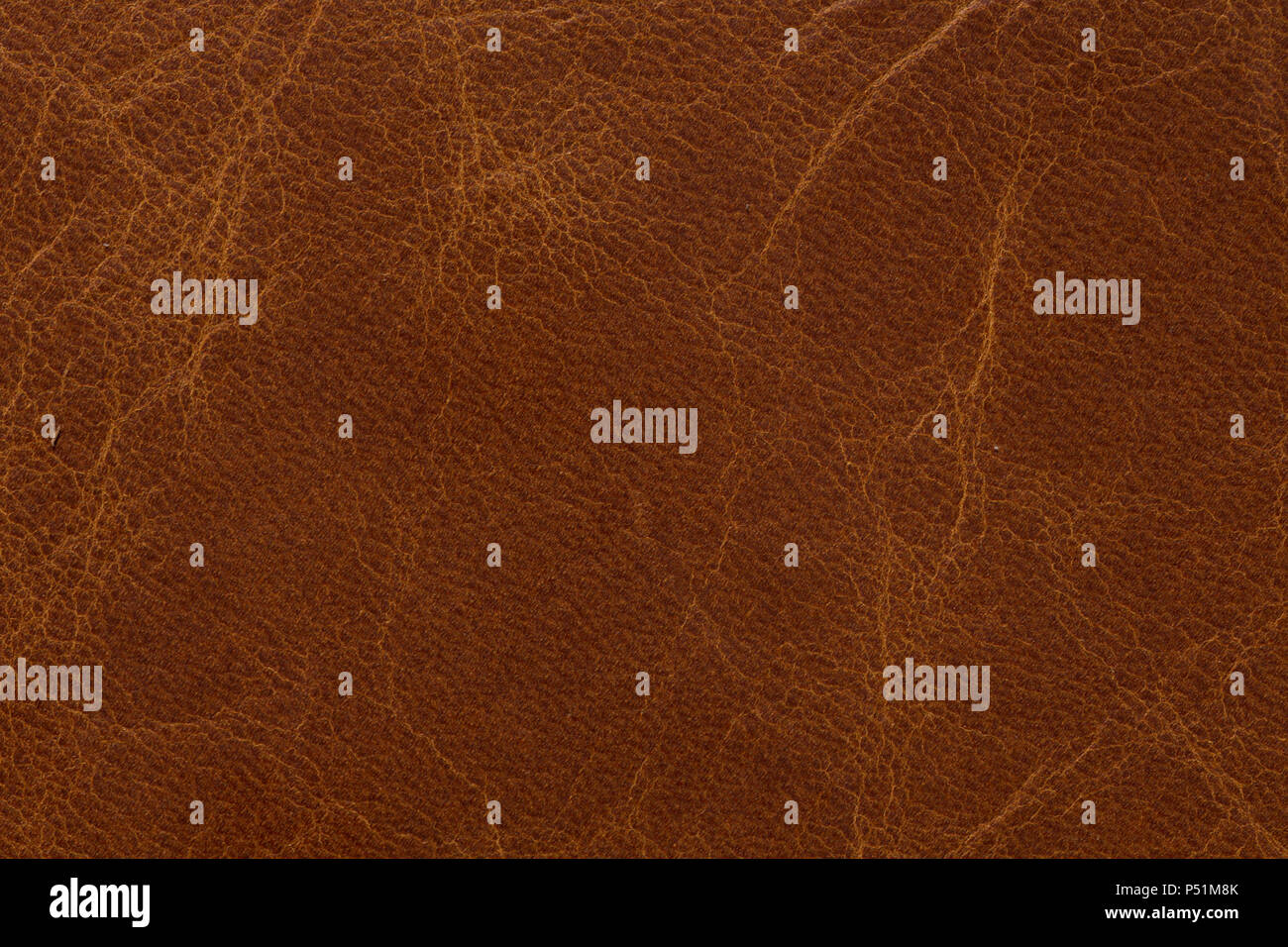 Classic leather texture in simple brown colour. Stock Photo