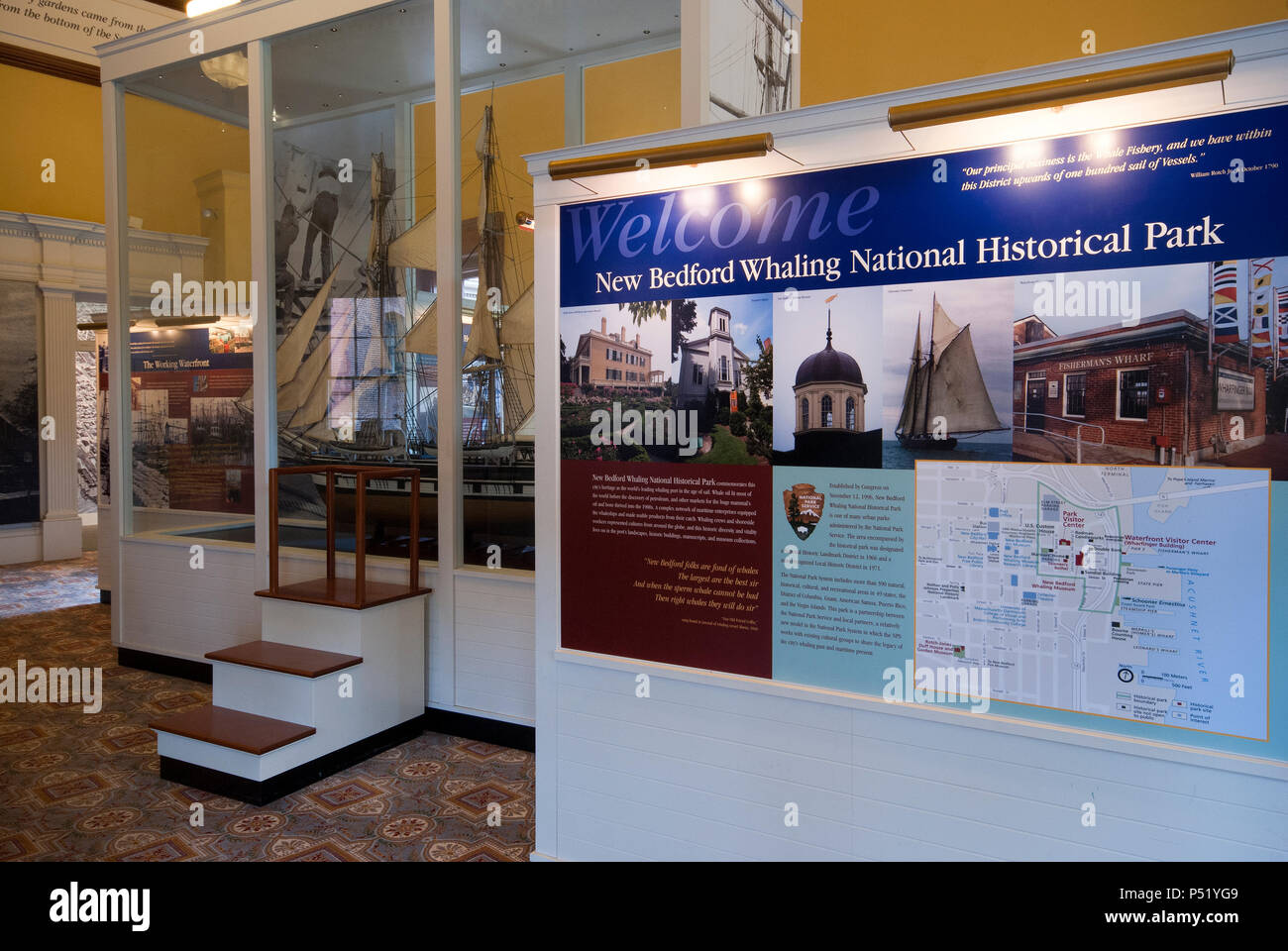 Usa massachusetts new bedford whaling hires stock photography and