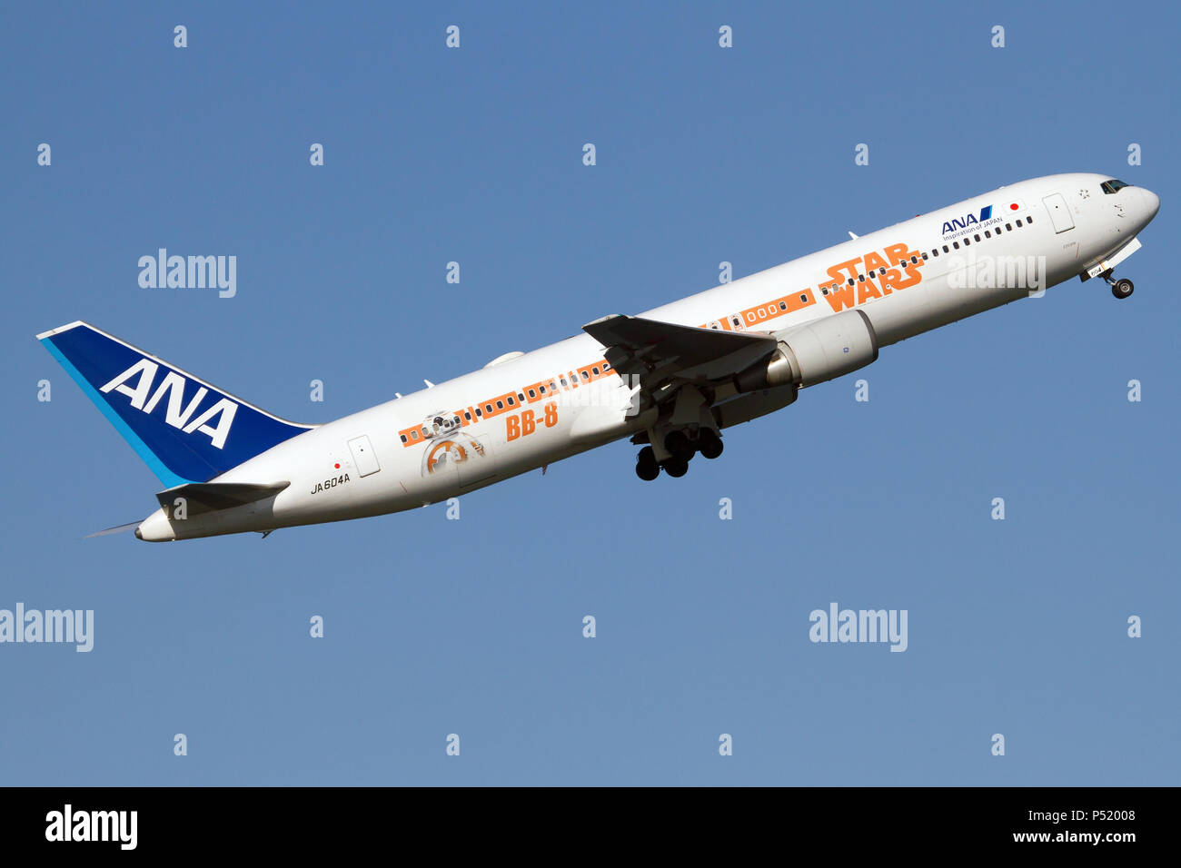 All Nippon Airways (ANA) Boeing 767-300ER sporting a special Star 