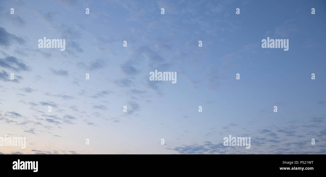 Night sky before dawn Stock Photo