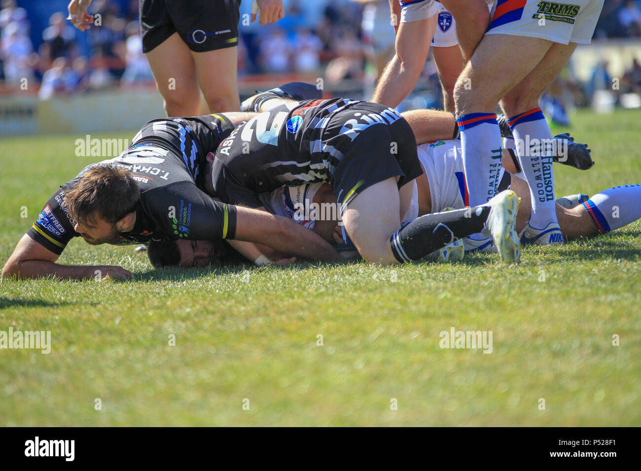 Wakefield, UK. 24 June 2018. Mobile Rocket Stadium, Wakefield, England ...